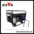 BISON CHINA Taizhou 1.8kw generador portátil de soldadura diesel con ruedas